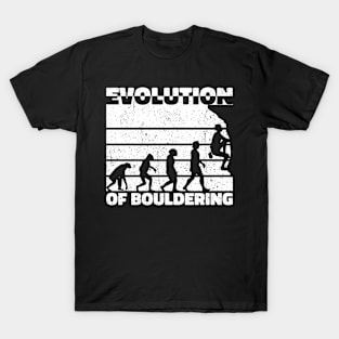 Evolution of Bouldering: Climbing to New Heights T-Shirt